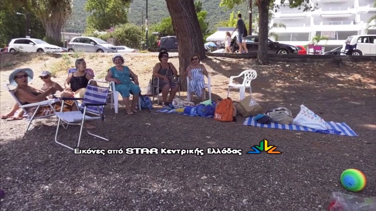 "Ανάσες δροσιάς" οι παραλίες - "Βούλιαξε" απο κόσμο η παραλία των Καμένων Βούρλων