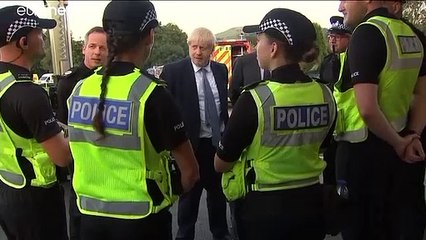 Dam repairs continue but threat to English town remains