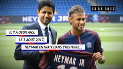 Transferts - Il y a 2 ans, Neymar signait au PSG