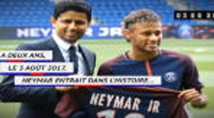 Transferts - Il y a 2 ans, Neymar signait au PSG