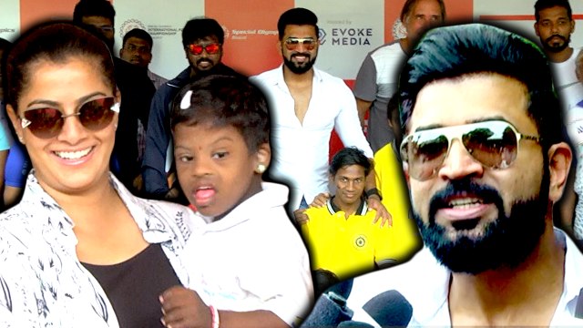 Arun Vijay Speech | Flame of Hope Torch Rally | SOIFC 2019 | Special Olympics