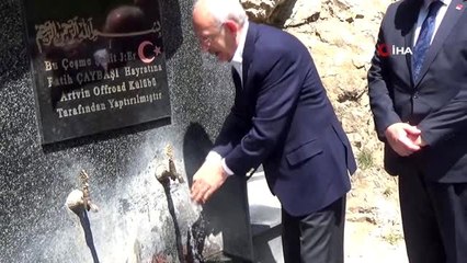 CHP lideri Kılıçdaroğlu, 3 yıl önce saldırıya uğradığı yerde incelemelerde bulundu