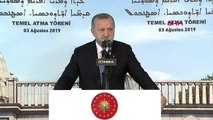 CUMHURBAŞKANI ERDOĞAN MOR EFREM SÜRYANİ KADİM KİLİSESİ TEMEL ATMA TÖRENİNDE KONUŞUYOR