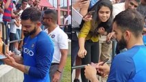 IND V WI Series 2019,Ist T20I:Virat Kohli Wins Fans Selfies, Autographs During Practice Session
