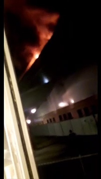 Nancy : la toiture de l'ex-école des Mines en flammes