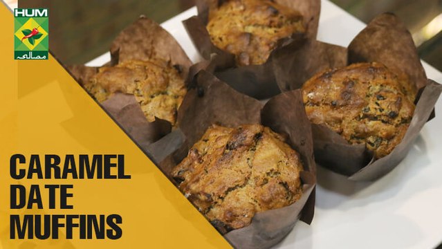 Delightful Caramel Date Muffins | Food Diaries | Masala TV Show | Zarnak Sidhwa