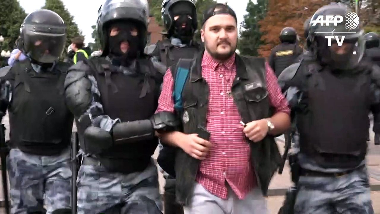 Demo für freie Wahlen: Hunderte Festnahmen in Moskau