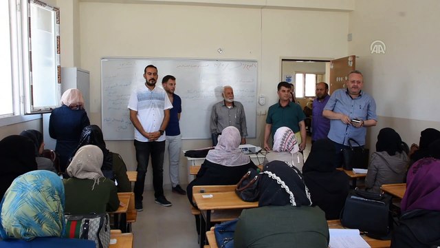 Kilis İl Milli Eğitim Müdürlüğünden Suriyeli öğretmenlere eğitim - AZEZ
