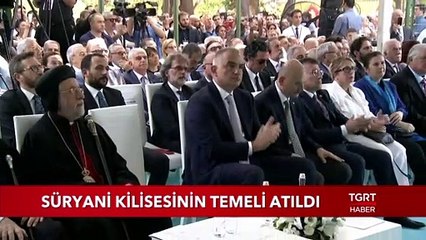 Süryani Kilisesinin Temeli Atıldı