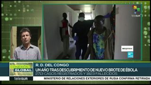 Mueren 10 personas por ébola en el Congo y confirman nuevos contagios