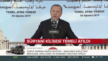 Cumhuriyet tarihinin ilk Süryani kilisesinin temeli atılıyor