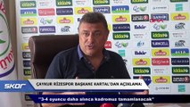 Çaykur Rizespor Başkanı Hasan Kartal’dan Ali Koç itirafı: ‘Söz verdi’