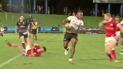 Le superbe essai de Josua Tuisova face au Canada