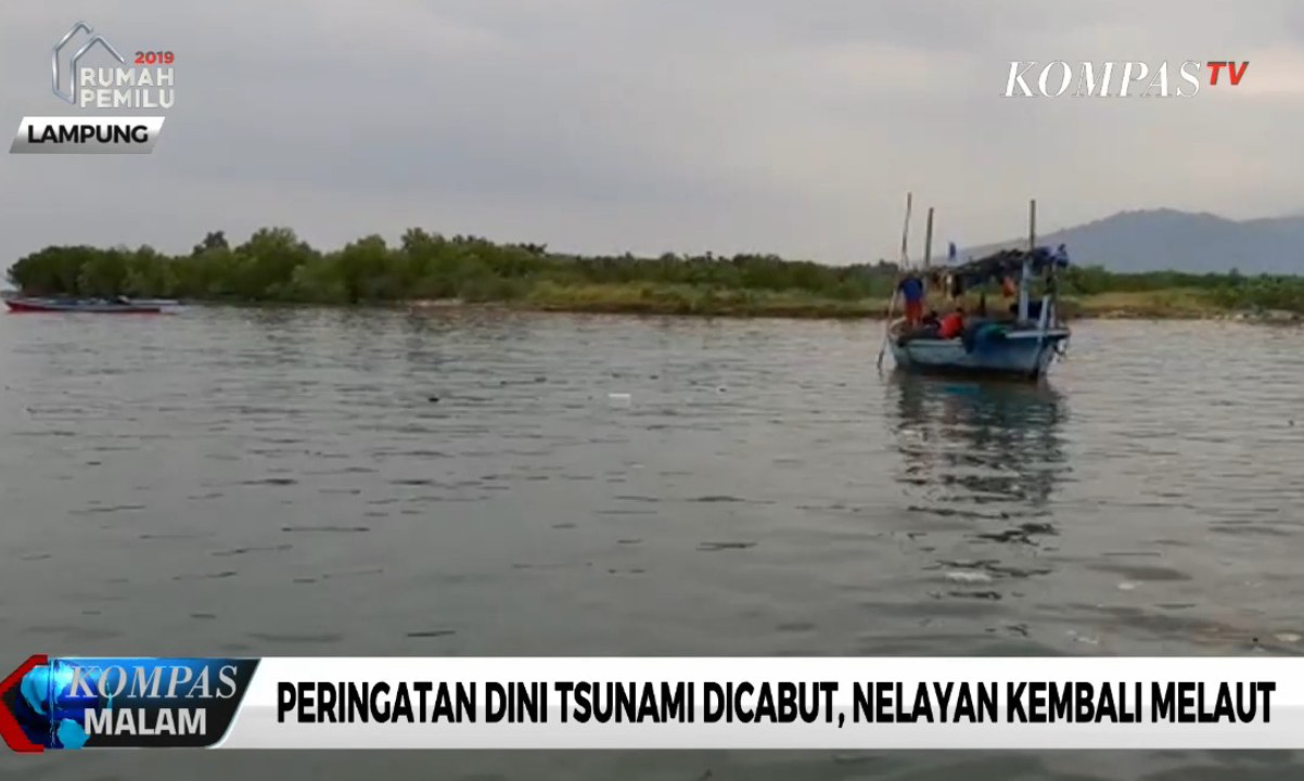 Peringatan Dini Tsunami Dicabut, Nelayan Kembali Melaut