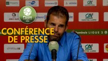 Conférence de presse US Orléans - FC Chambly (0-1) : Didier OLLE-NICOLLE (USO) - Bruno LUZI (FCCO) - 2019/2020