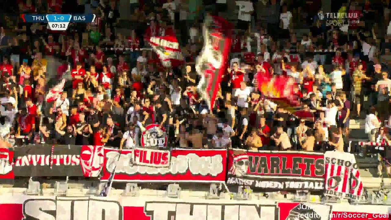 Simone Rapp Goal HD - Thun 1 - 0 Basel - 03.08.2019 (Full Replay)