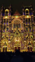 Son et lumières à la cathédrale de Nantes