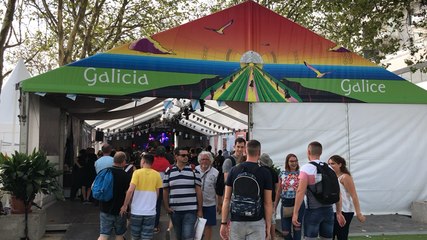 Une journée au pavillon de la Galice