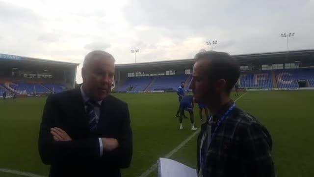 Kenny Jackett speaks after defeat away to Shrewsbury