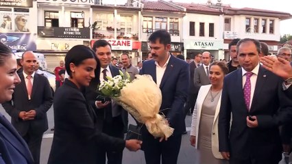 Bakan Kurum: 'Hep iş yaptık, yapmaya devam edeceğiz' - UŞAK