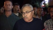 MUŞ Vali Doç. Dr. İlker Gündüzöz'den hastane önünde açıklama