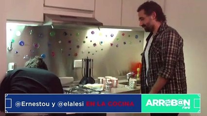 Arroban - ArroBack - @Ernestou y @elalesi en la cocina