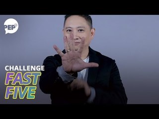 Prepare to be amazed by Michael V.&#39;s "weird talent"! | Fast Five | PEP Challenge