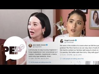 Celebrities&#39; shookt reactions to earthquake | PEP Specials
