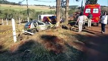 Homem morre em acidente após carro bater em árvore em Cascavel