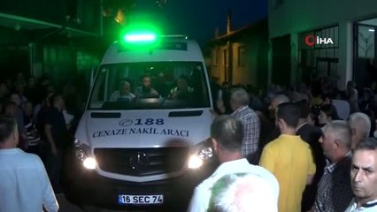 Yanarak can veren oğluna ve kardeşine son bakış