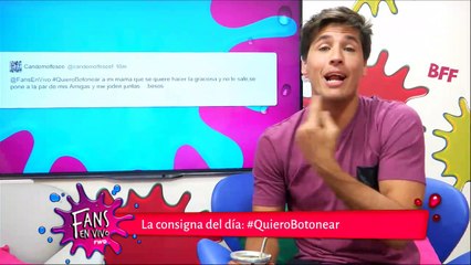 Fans en Vivo #40 - Blooper Mica imitando a la madre mientras hablan de hash