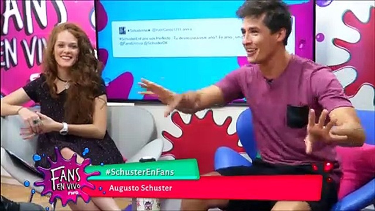 Fans en Vivo #40 - Blooper Mica imita a Augusto Schuster