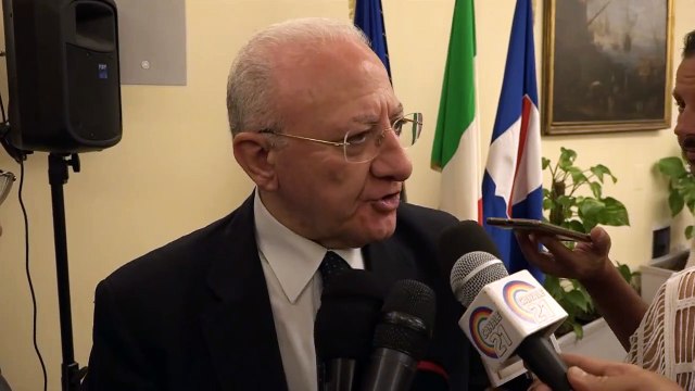 De Luca e l'Edilizia Ospedaliera della Regione Campania (03.08.19)