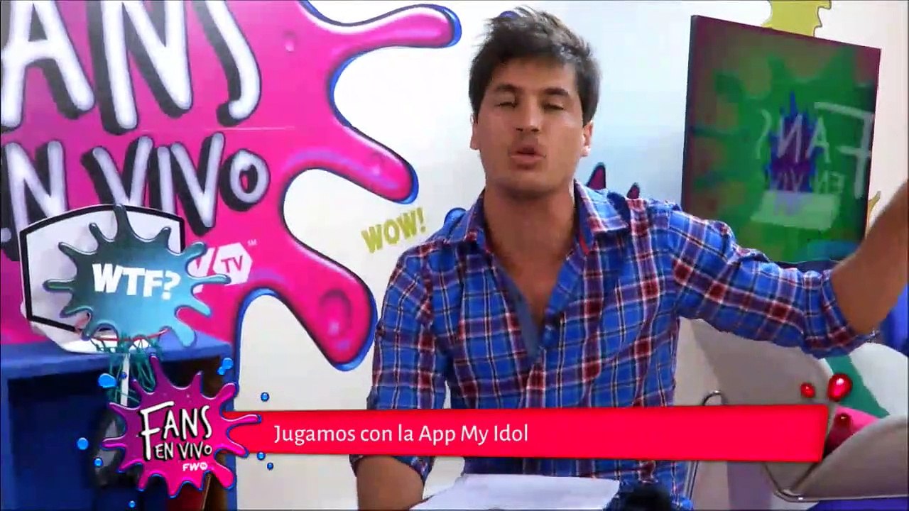 Fans en Vivo #55 - Blooper los chicos joden con la app My Idol