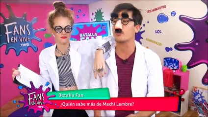 Mechi Lambre en la Batalla Fan