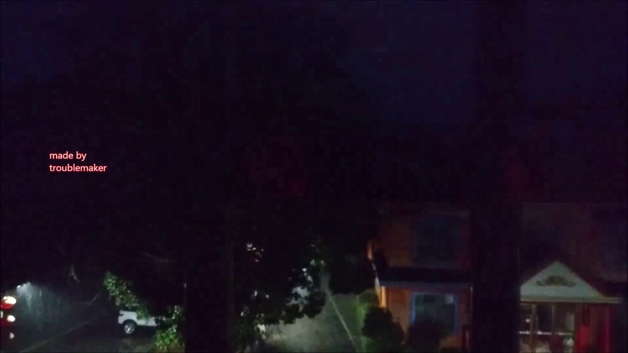 China Vlog 19 Thunderstorm filmed from the prison window
