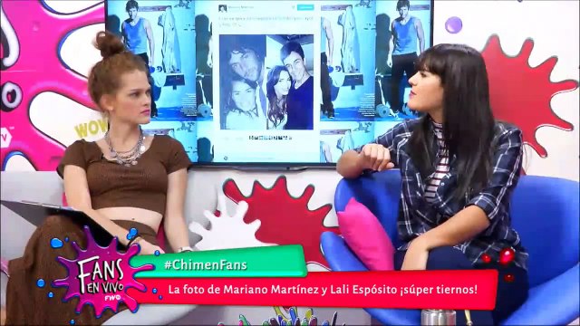 Blooper las chicas hablan sobre Mariano Martinez y cantan - Fans en Vivo #85