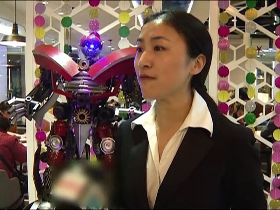BON TV - Robot-themed restaurant opens in Hefei