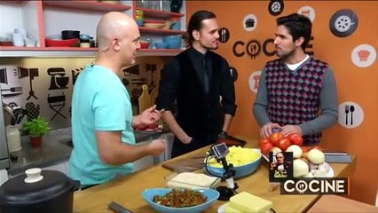 Christian Sancho y su primer trabajo como actor