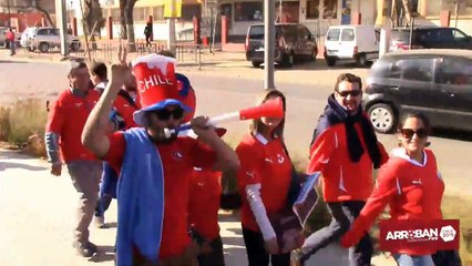 Asi se vivio la previa de Chile vs Argentina | Copa America #18