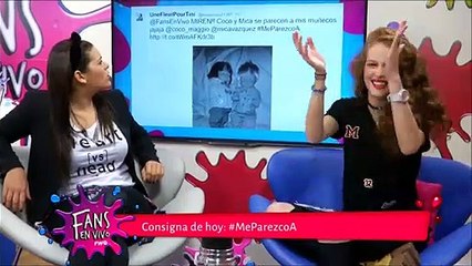 Blooper Mica y Coco se parecen a bebes - Fans en Vivo #124