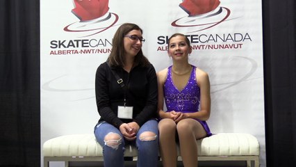2019 Wild Rose Invitational - Robinson's Arena Novice Women Free Flt A