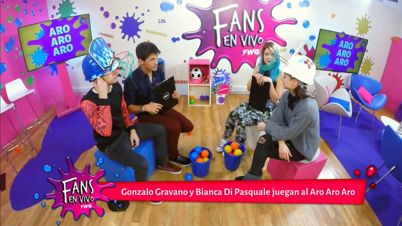 Jugamos al Aro Aro Aro con Gonza Gravano y Bianca Di Pasquale | Fans en Vivo #140