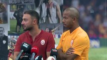 Galatasaray - Panathinaikos maçının ardından - Marcao ve Mariano - İSTANBUL