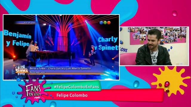 Felipe Colombo: Charly Garcia se quejó de mi imitación | Fans en Vivo #150