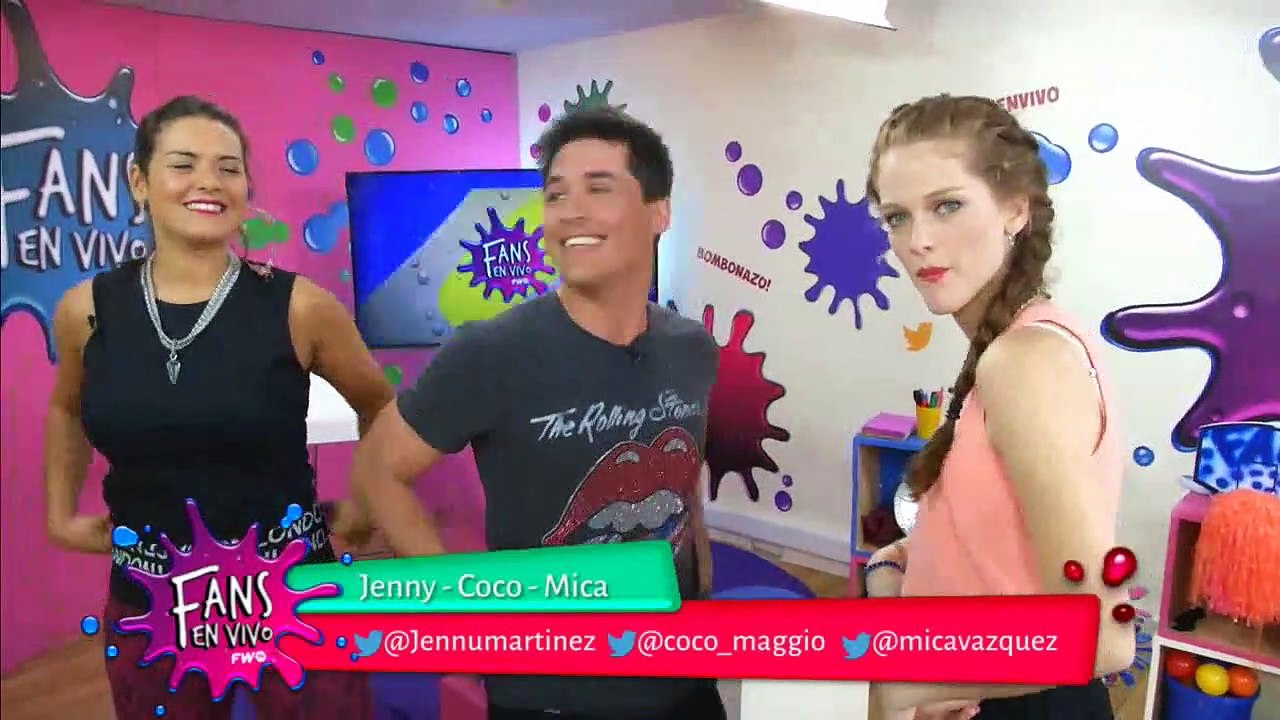 Blooper inicio del programa + mica presenta al invitado - Fans en Vivo #157