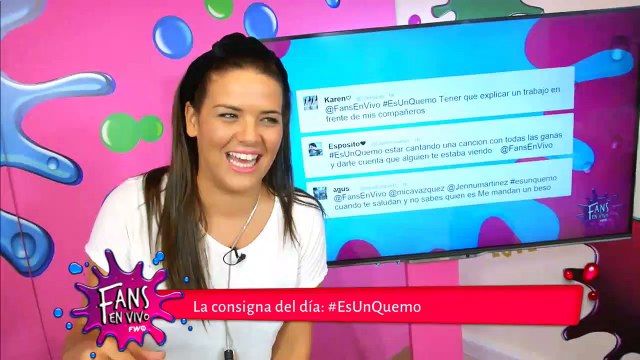 Blooper Jenny se pone colorada por el album de facebook de la madre + mica y los comentarios tipicos de las madres - Fans en Vivo #162