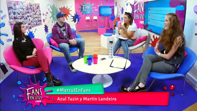 Azul Tuzin: Me enojé con Martin Landeira por tocarle la cola a Jose Cacha | Fans en Vivo #162