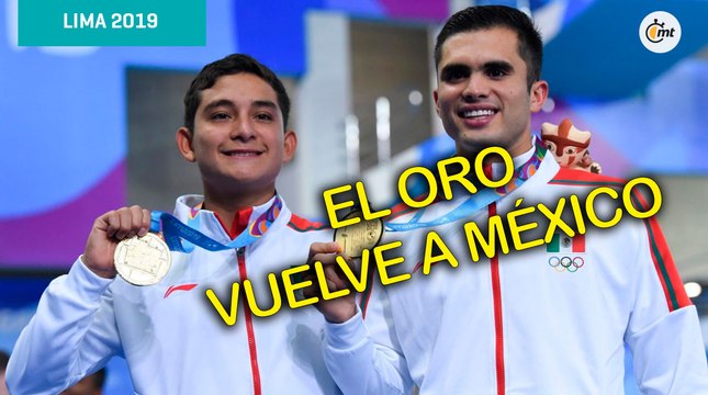 Con capa desde la Plataforma de 10m, Iván García y Kevin Berlín ganan Oro en Juegos Panamericanos