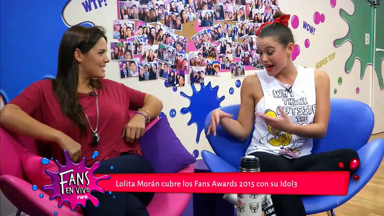 Lola Moran cubrirá los Fans Awards 2015 con su Alcatel Idol 3 | Fans en Vivo #188